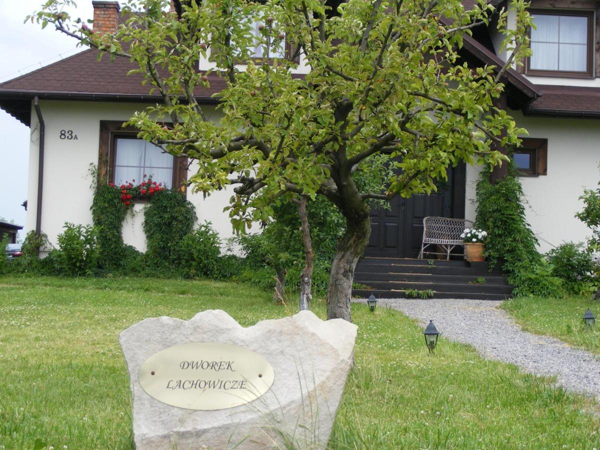 Dworek Lachowicze Grzegorzewice Exterior foto